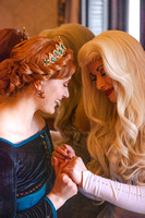 Elsa and Anna at Lynwood